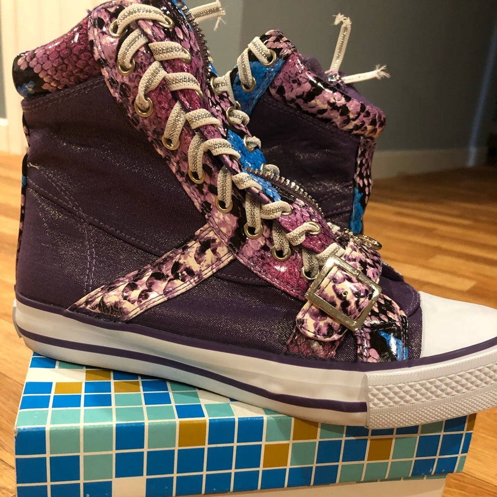 NWT Purple Hot Sneakers